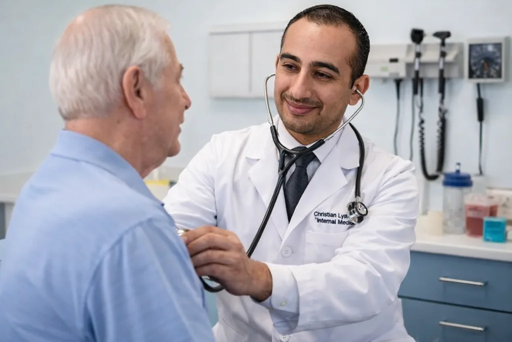 Especialista medicina interna Huelva- Dr. Christian Leyva